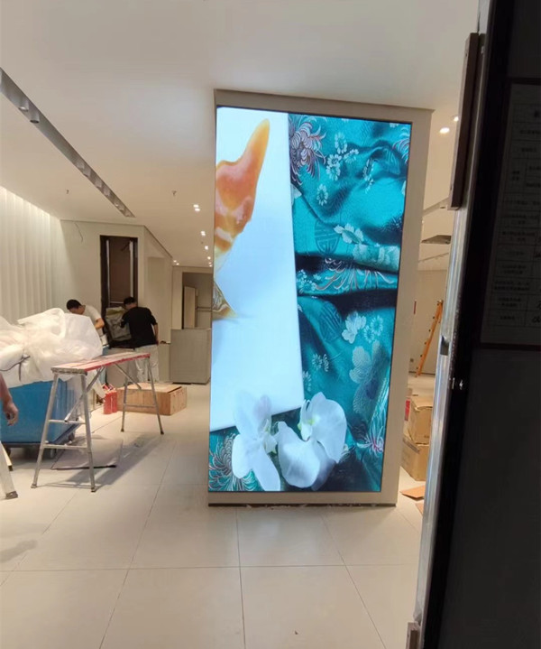 港北商场门店转角LED显示屏